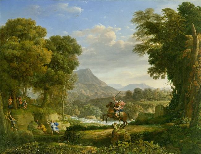 Landscape With Saint George And The Dragon by Claude Lorrain (Gellée)