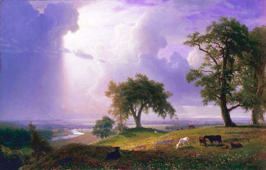 California Spring by Albert Bierstadt
