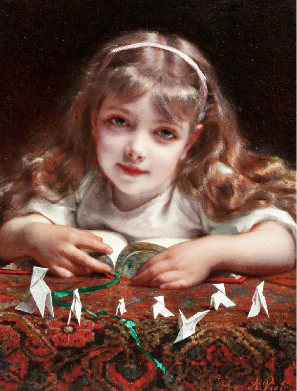 Origami Dreams by Etienne-Adolphe Piot