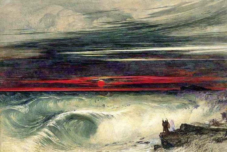 The Destruction Of Pharao’S Army by John Martin