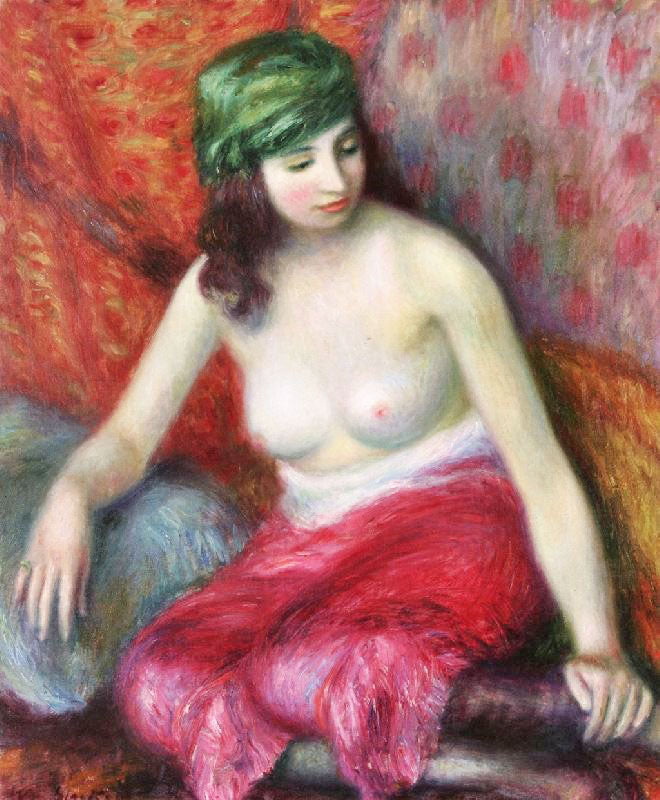 Nude With Draperies by William James Glackens