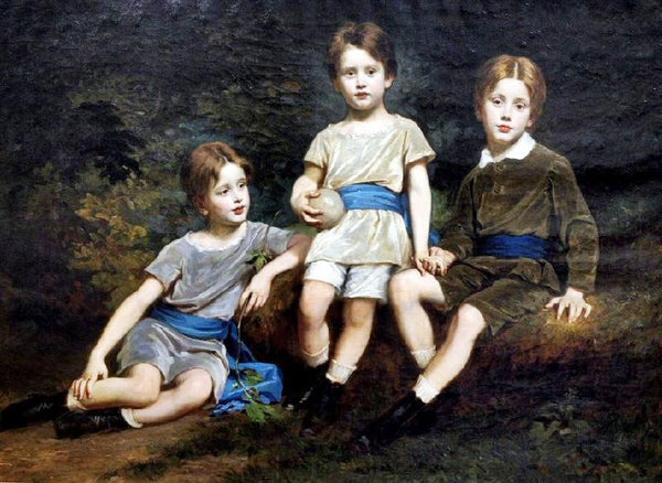 The Grandchildren Of Ignác Pfeffer by Bertalan Székel