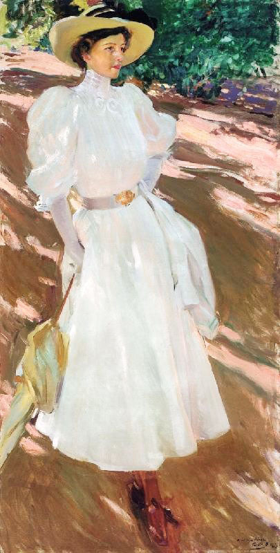 Maria At La Granja by Joaquin Sorolla y Bastida
