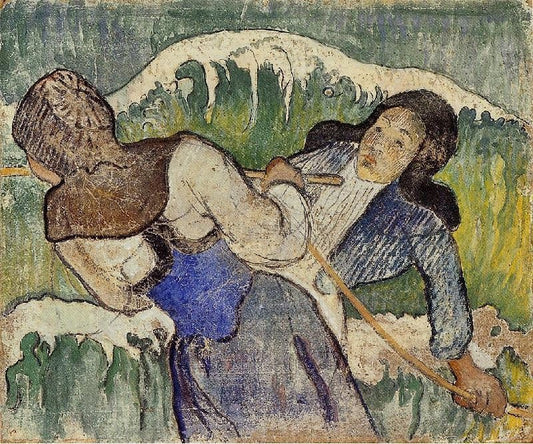 Kelp Gatherers by Paul Gauguin