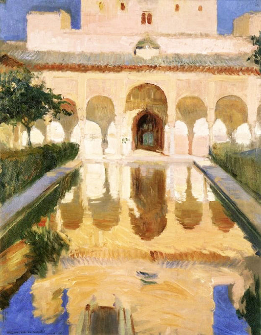 Hall Of Ambassadors, Alhambra, Granada by Joaquin Sorolla y Bastida