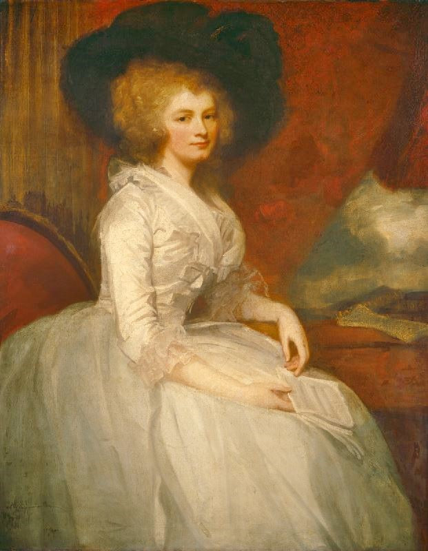 Mrs Alexander Blair by George Romne