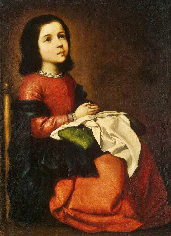 Childhood Of The Virgin by Francisco de Zurbarán