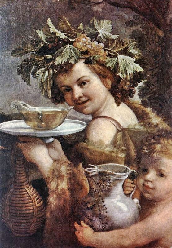 The Boy Bacchus by Guido Reni