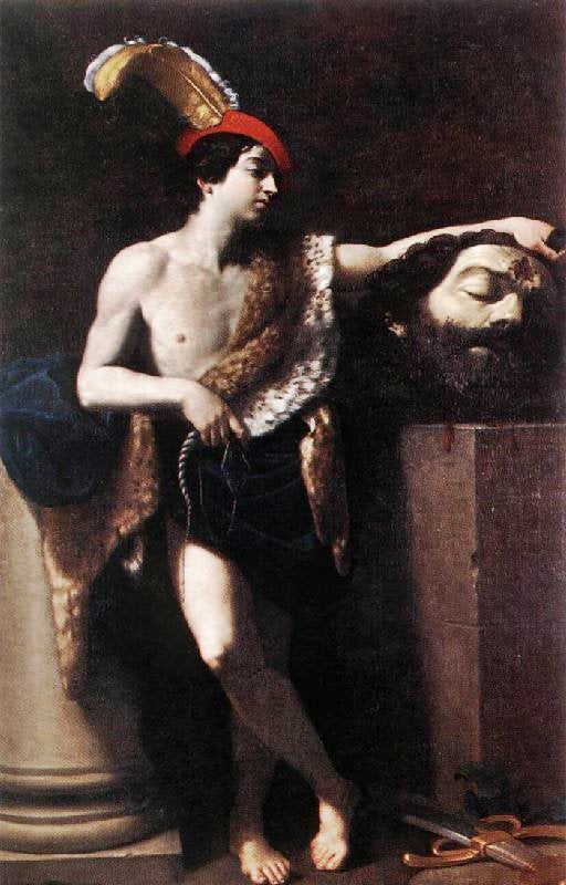 DAVID WITH THE HEAD OF GOLIATH