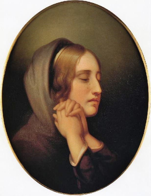 Pearl Of Grief by Rembrandt Peale