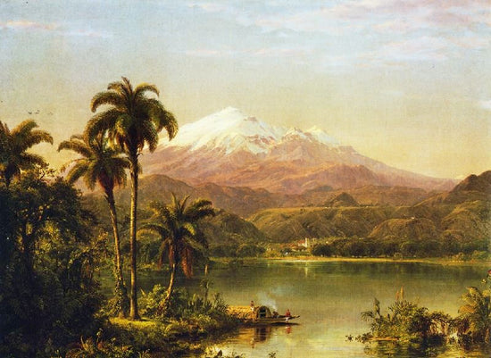 Tamaca Palms by Frederic Edwin Church