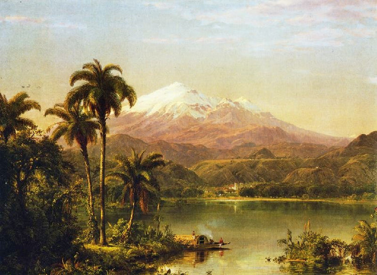 Tamaca Palms by Frederic Edwin Church