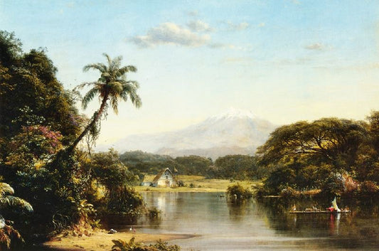 Scene On The Magdalena by Frederic Edwin Church