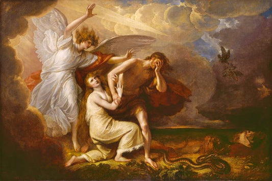 The Expulsion Of Adam And Eve From Paradise by Benjamin West