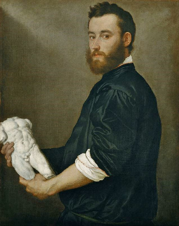 The Sculptor Alessandro Vittoria by Giovanni Battista Moroni
