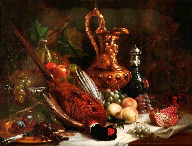 Still Life With Pheasant by George Cole