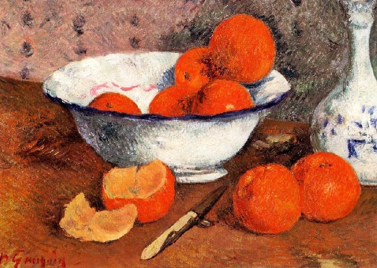 Still Life With Oranges by Paul Gauguin