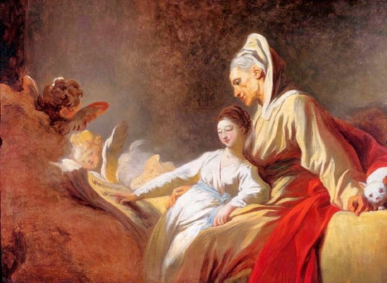 Education Of The Virgin by Jean-Honore Fragonard