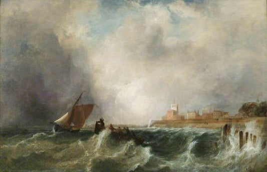 Entrance To Portsmouth Harbour by George Cole