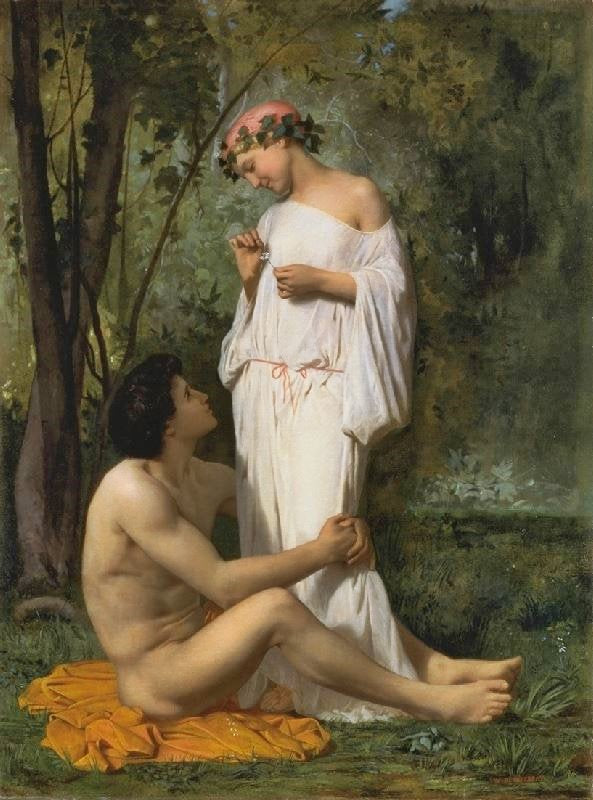 Idylle by William Bouguereau