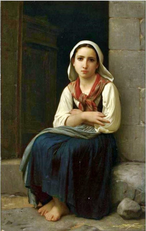 Yvonnette, Small Version by William Bouguereau