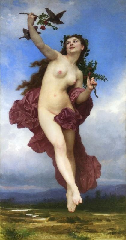 Times Of The Day 2, Day by William Bouguereau