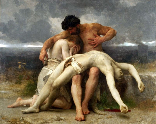 The First Mourning by William Bouguereau