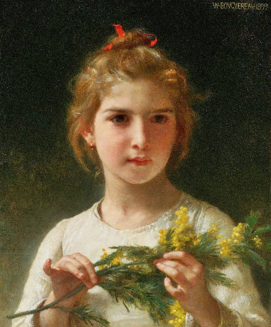 Mimosa by William Bouguereau
