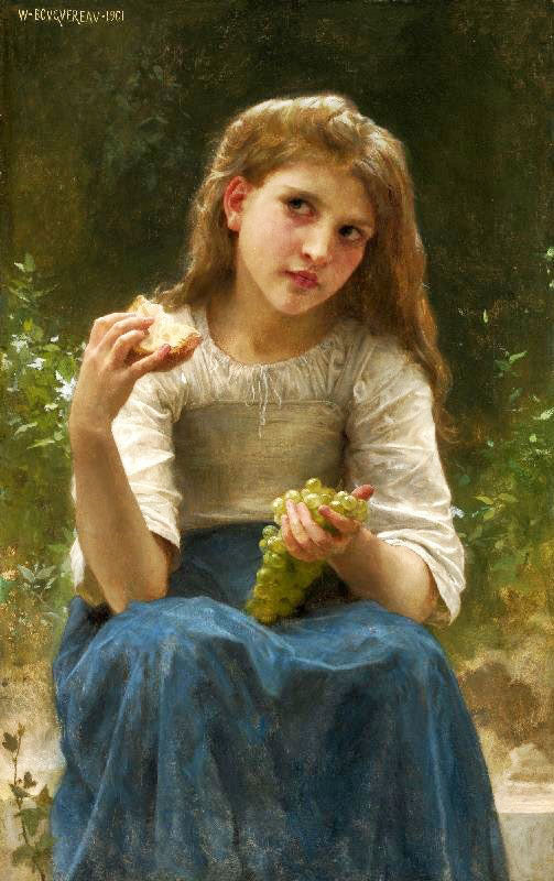 The Snack by William Bouguereau