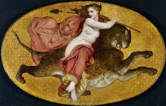 Etienne Bartholony’S House - Bacchante On A Panther by William Bouguereau