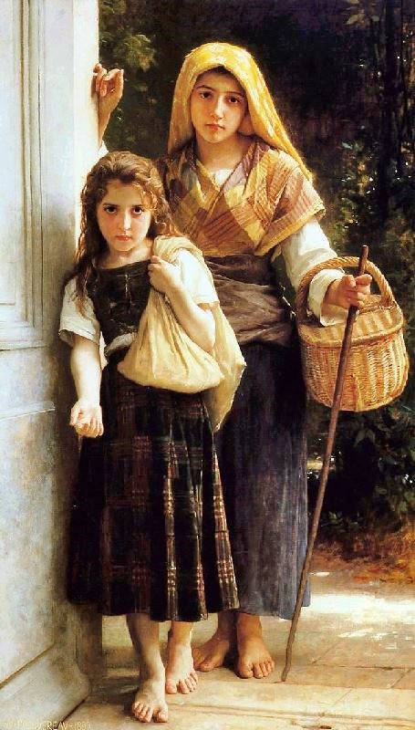 Little Beggars by William Bouguereau
