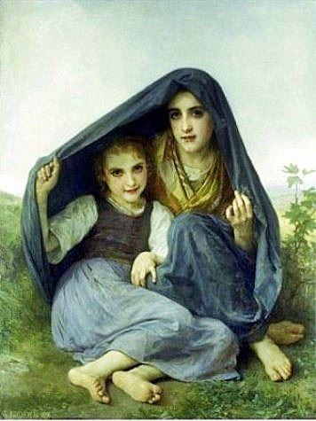 Shelter by William Bouguereau