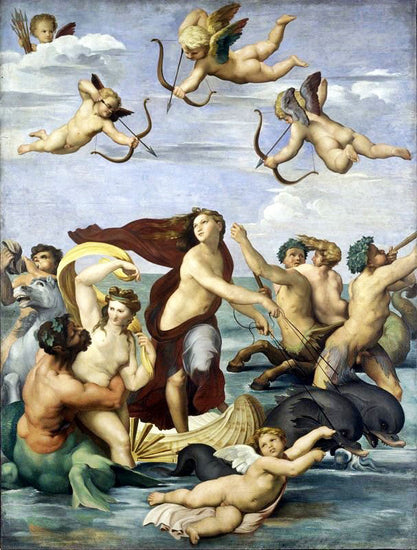 The Triumph Of Galatea (After Raphael) by William Bouguereau