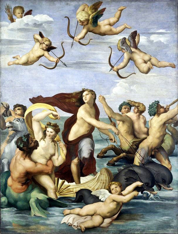 The Triumph Of Galatea (After Raphael) by William Bouguereau