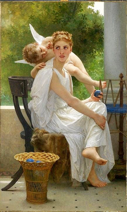 Interrupted Work by William Bouguereau