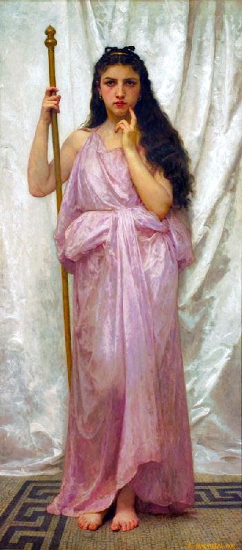 Young Priestess by William Bouguereau