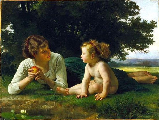 Tentation (Large Version) by William Bouguereau