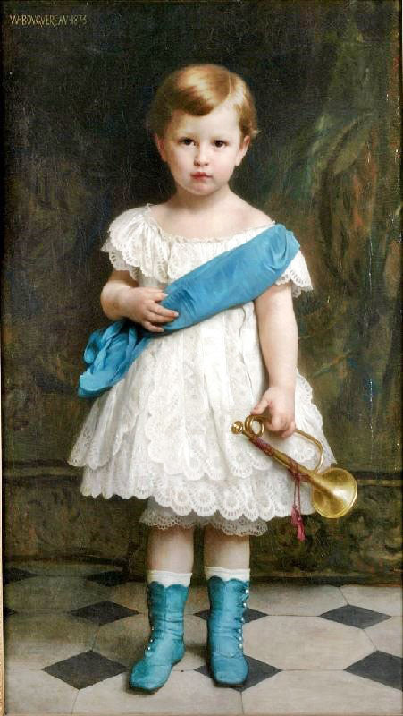 Portrait Of Cortlandt Field Bishop by William Bouguereau