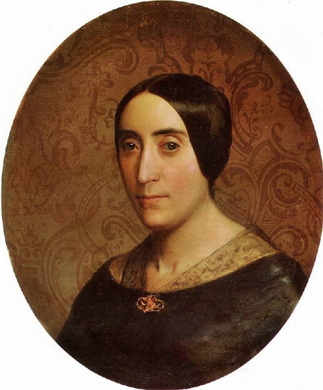 Portrait Of Amelina Dufaud by William Bouguereau