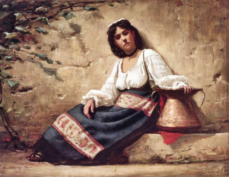 Contadina by Charles Sprague Pearce