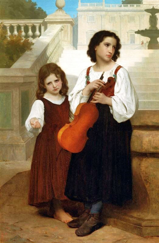 Far From Home by William Bouguereau