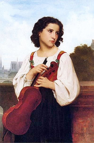 Alone In The World by William Bouguereau
