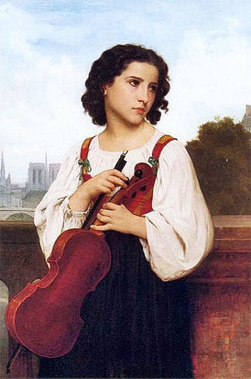 Alone In The World by William Bouguereau