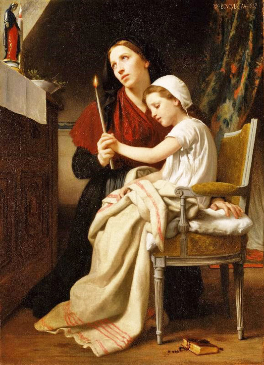 The Thank Offering by William Bouguereau