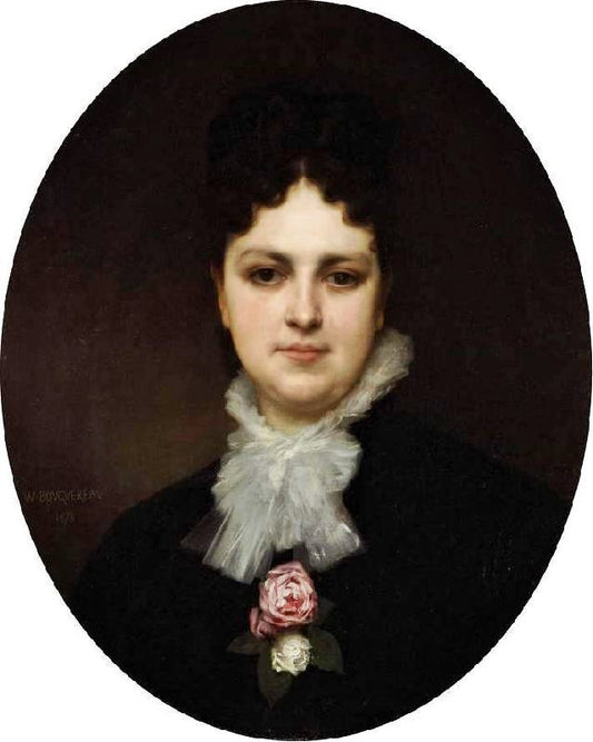 Portrait Of Mrs. Addison by William Bouguereau