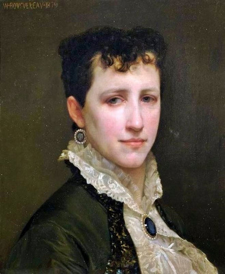 Portrait Of Elisabeth Jane Gardner by William Bouguereau