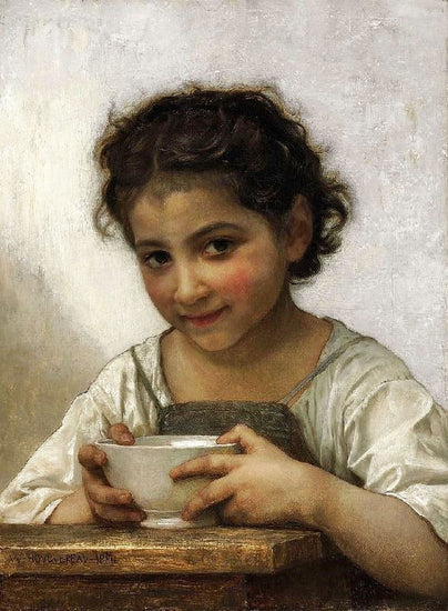 Milk Soup by William Bouguereau
