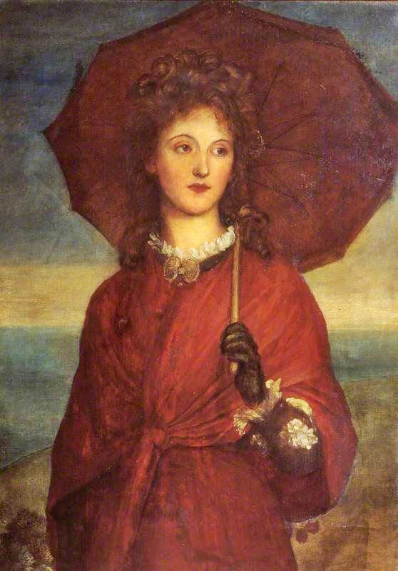 Eveleen Tennant, Later Mrs Hwf Myers by George Frederic Watts