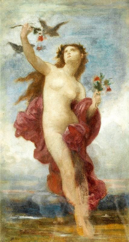 Times Of The Day 2, Day (Study) by William Bouguereau