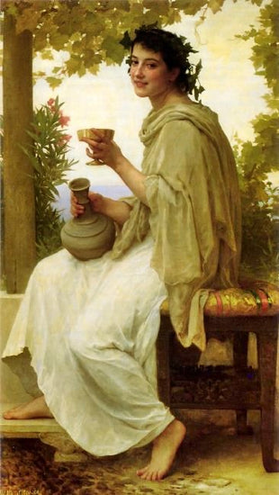 Bacchante by William Bouguereau